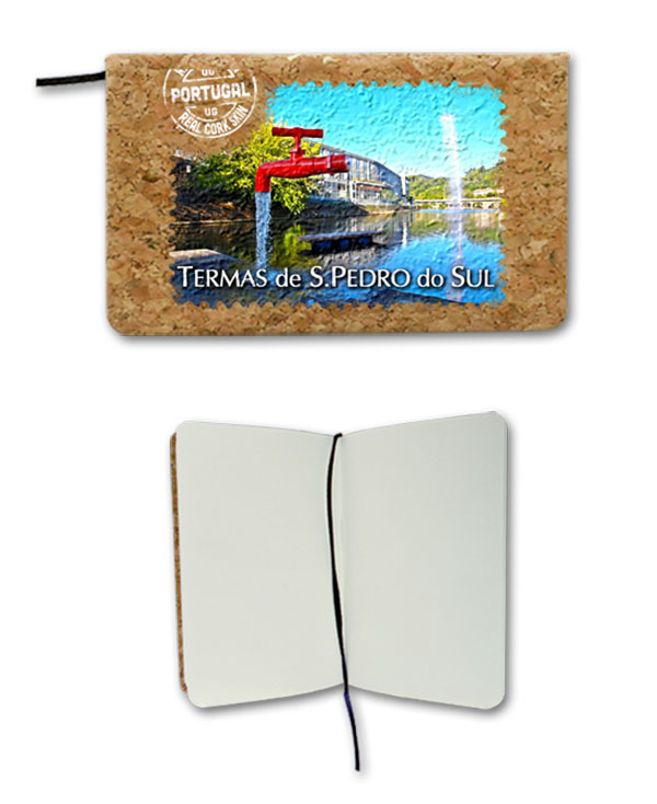 Notepad in cork