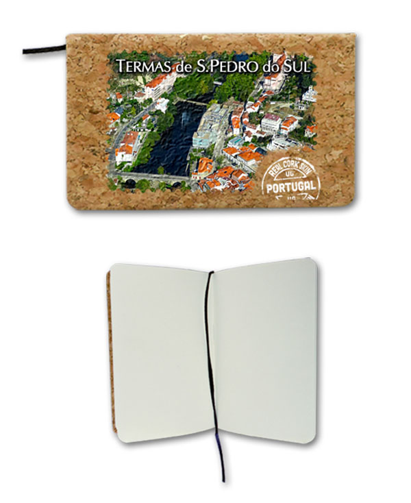 Notepad in cork