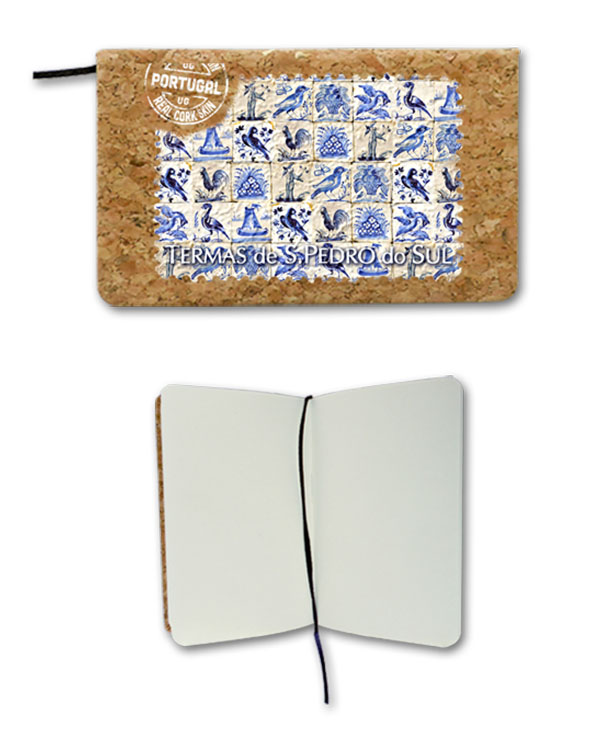 Notepad in cork
