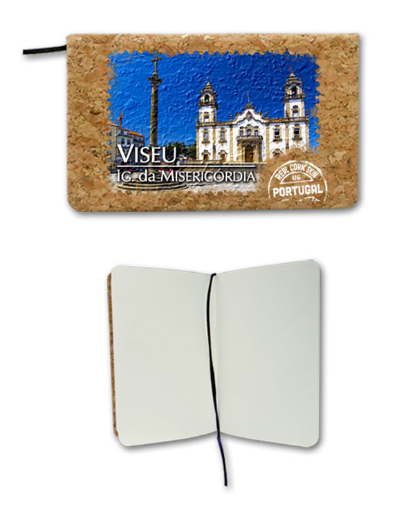 Notepad in cork