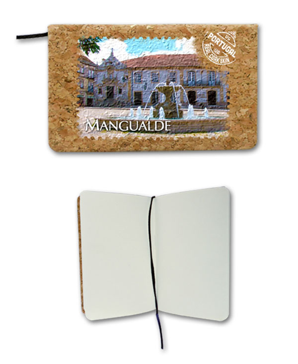 Notepad in cork