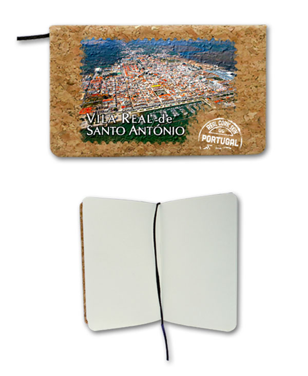 Notepad in cork