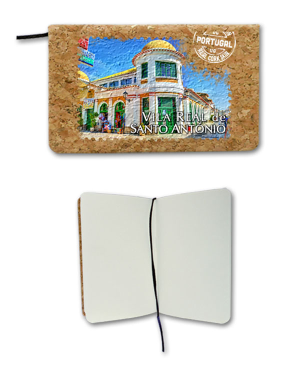 Notepad in cork