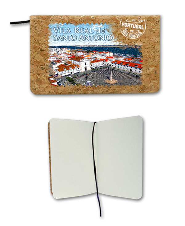 Notepad in cork