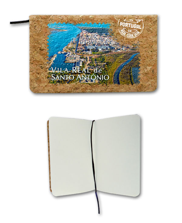 Notepad in cork