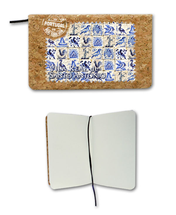 Notepad in cork