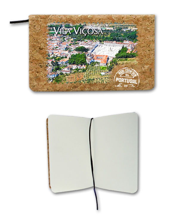 Notepad in cork
