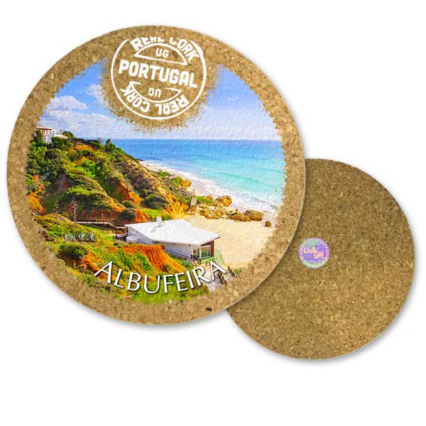 19cm cork round base