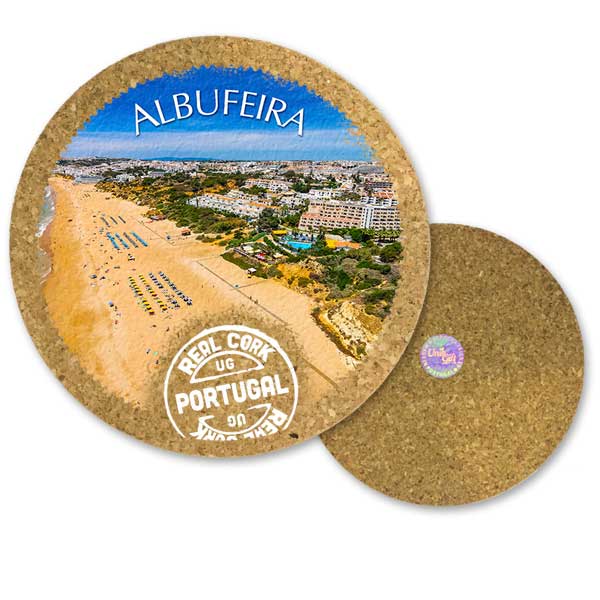 19cm cork round base