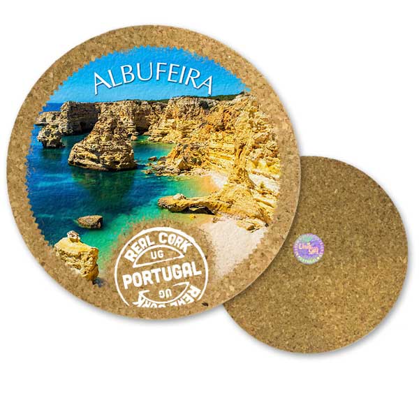 19cm cork round base