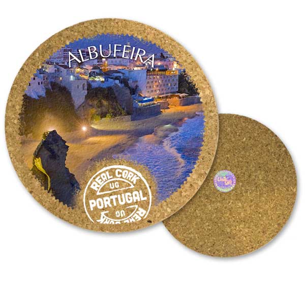 19cm cork round base