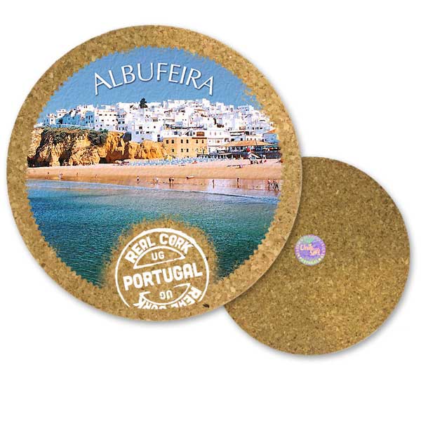 19cm cork round base