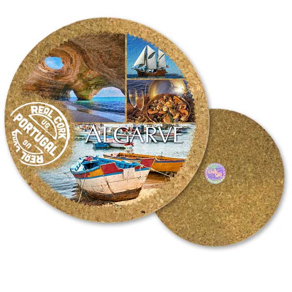 19cm cork round base