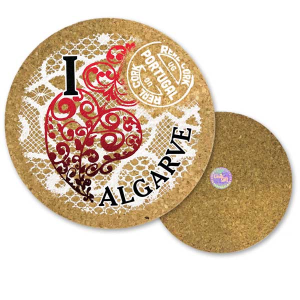 19cm cork round base