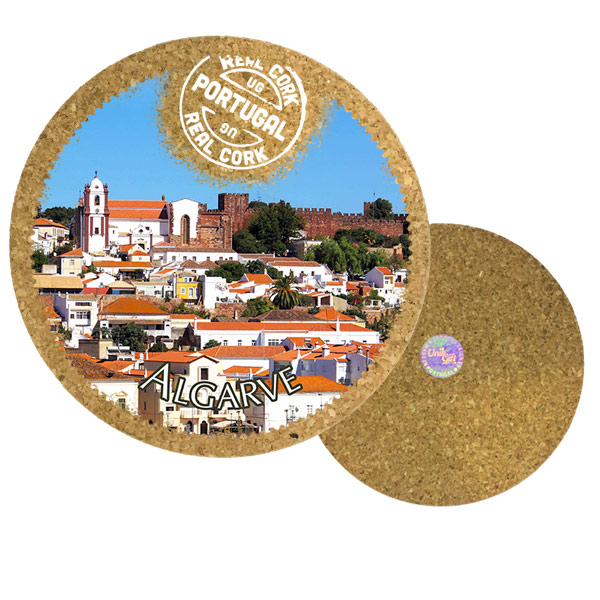 19cm cork round base