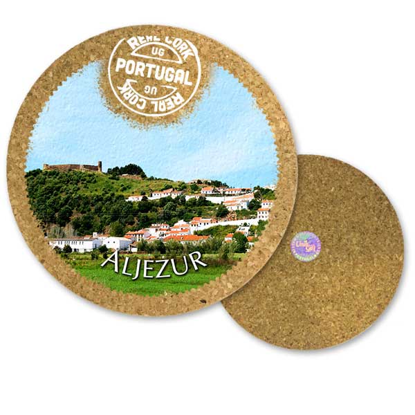 19cm cork round base