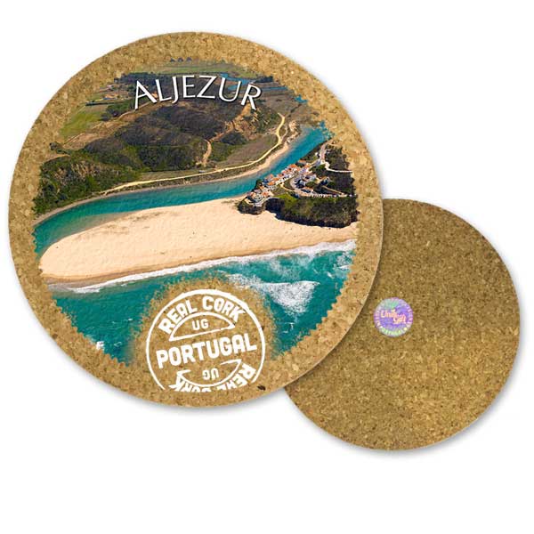 19cm cork round base