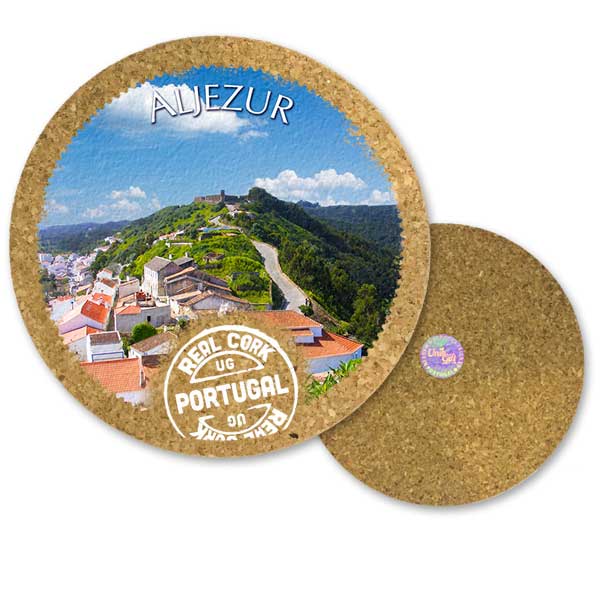 19cm cork round base