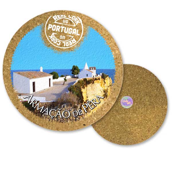 19cm cork round base