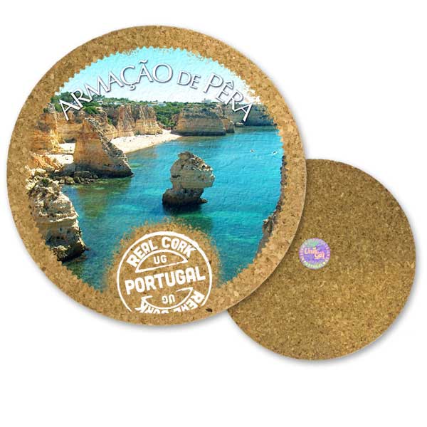 19cm cork round base