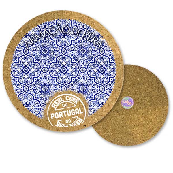 19cm cork round base