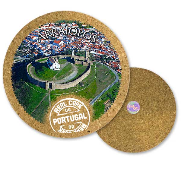 19cm cork round base