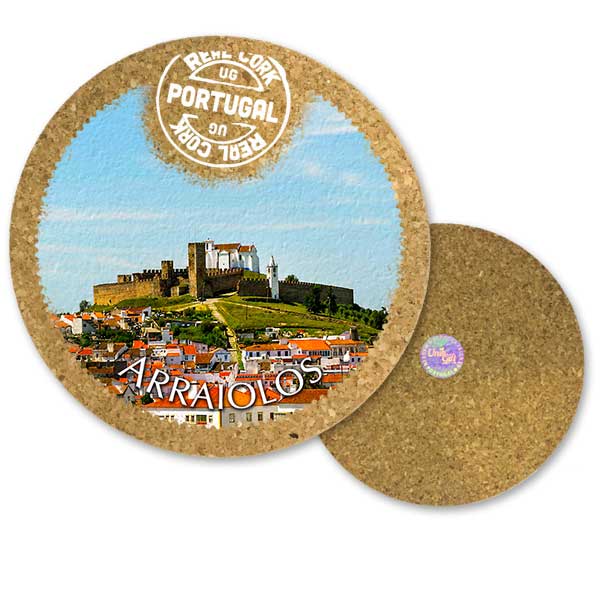 19cm cork round base