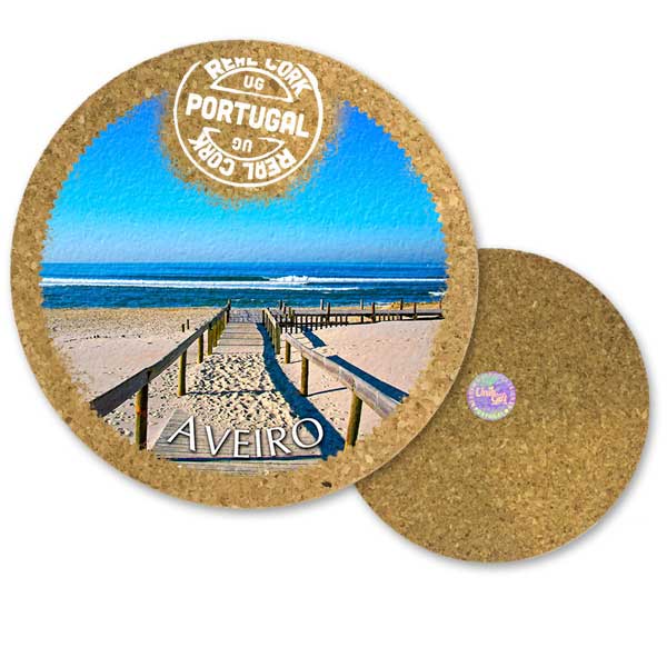 19cm cork round base