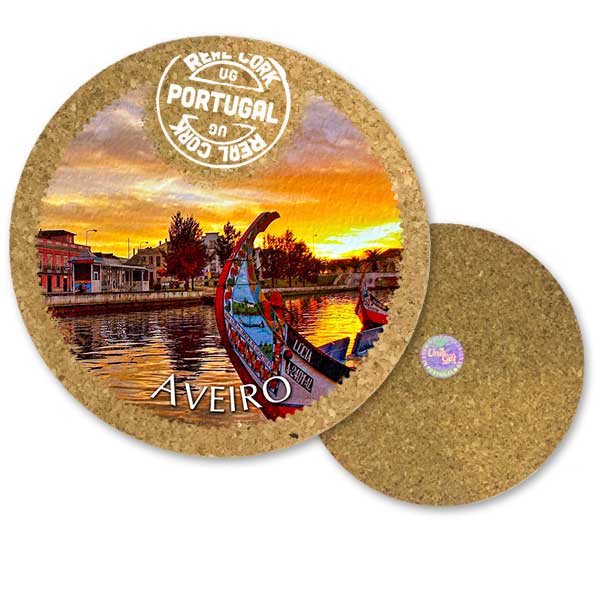 19cm cork round base