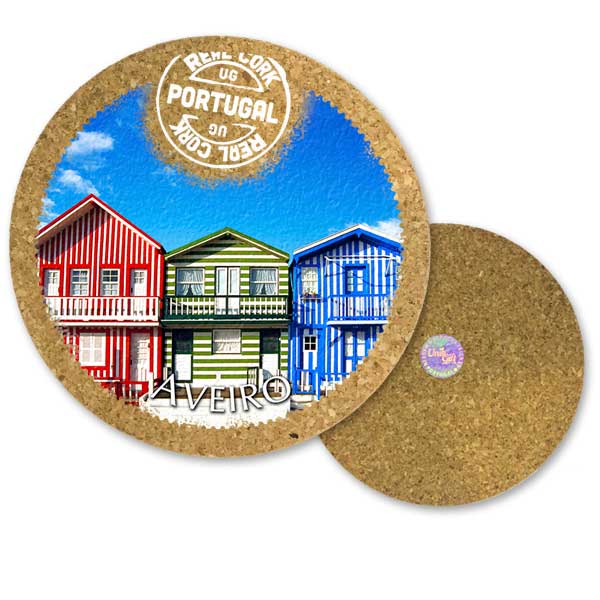 19cm cork round base