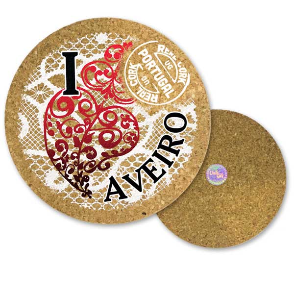 19cm cork round base