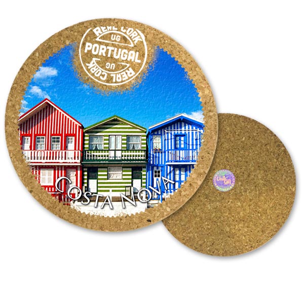 19cm cork round base