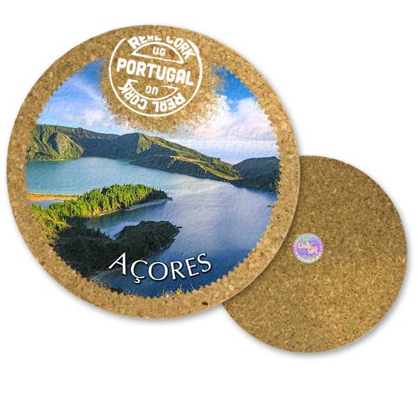 19cm cork round base