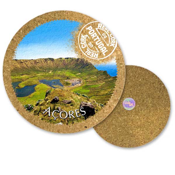 19cm cork round base