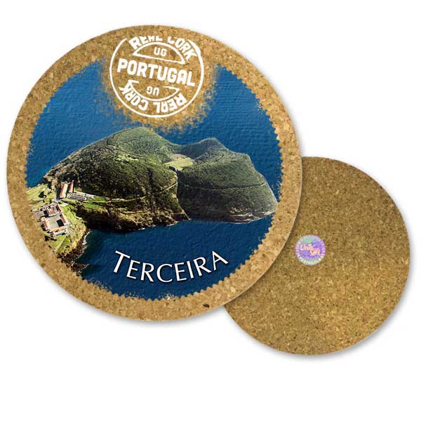 19cm cork round base - Terceira