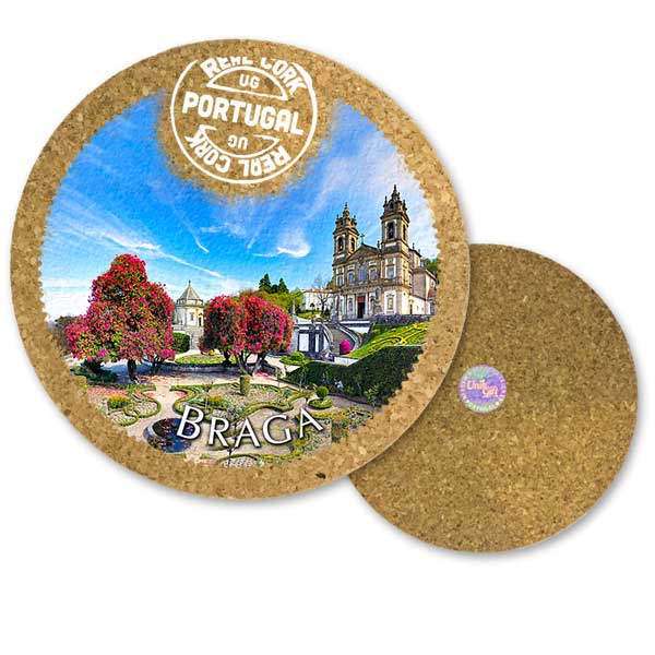 19cm cork round base