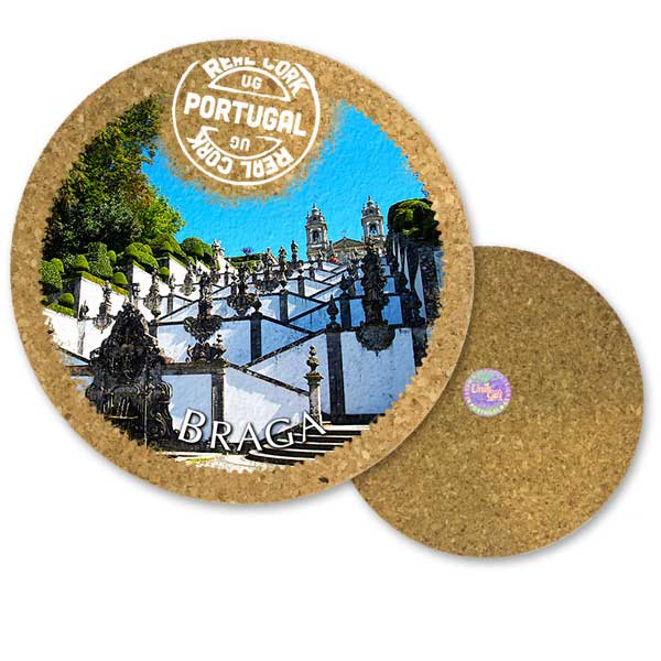 19cm cork round base