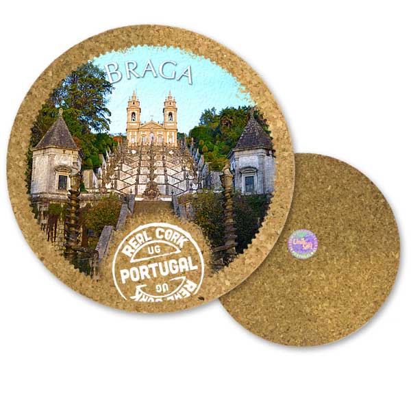 19cm cork round base