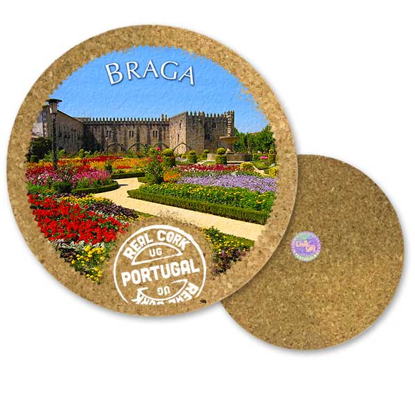 19cm cork round base