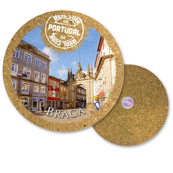 19cm cork round base