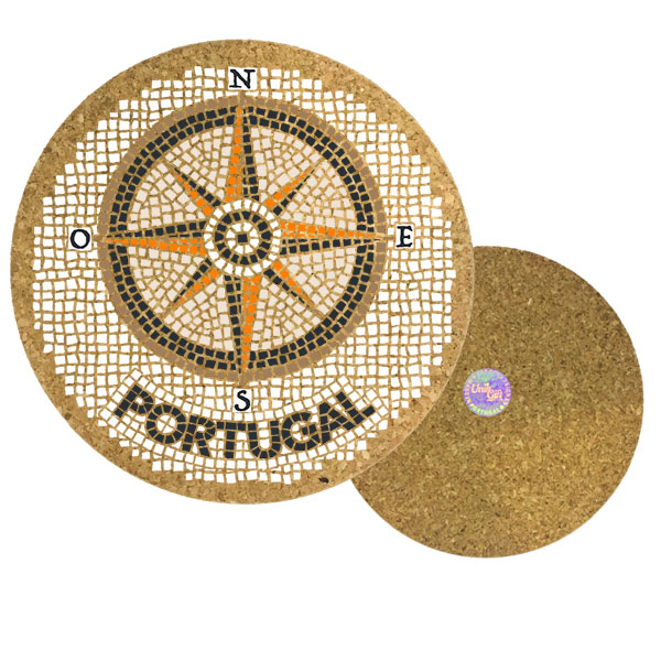 Round cork bases 195mmx10mm