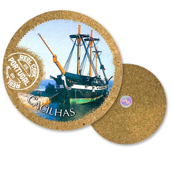 19cm cork round base