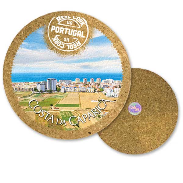 19cm cork round base