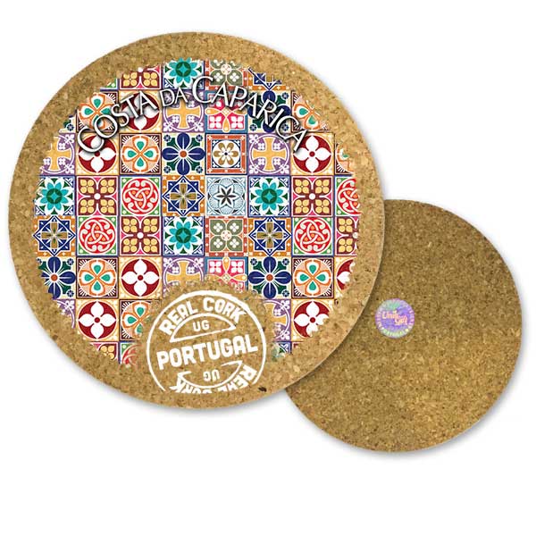 19cm cork round base