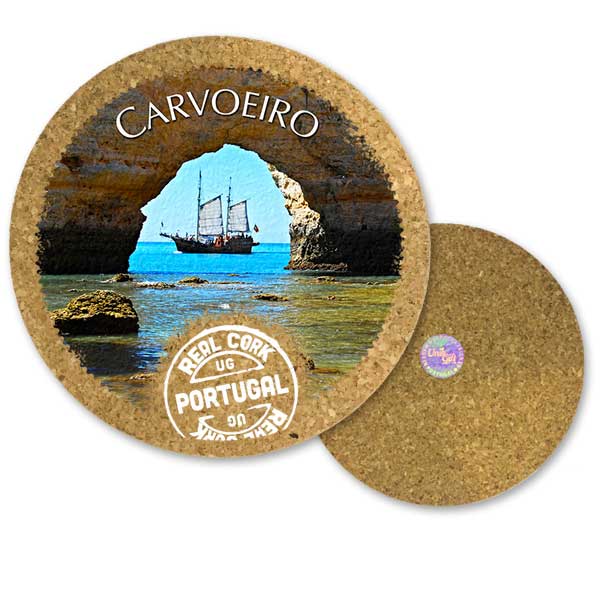 19cm cork round base