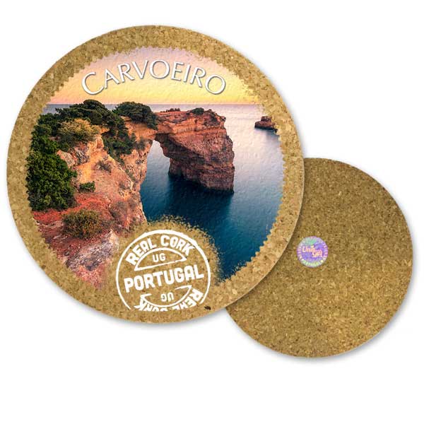 19cm cork round base