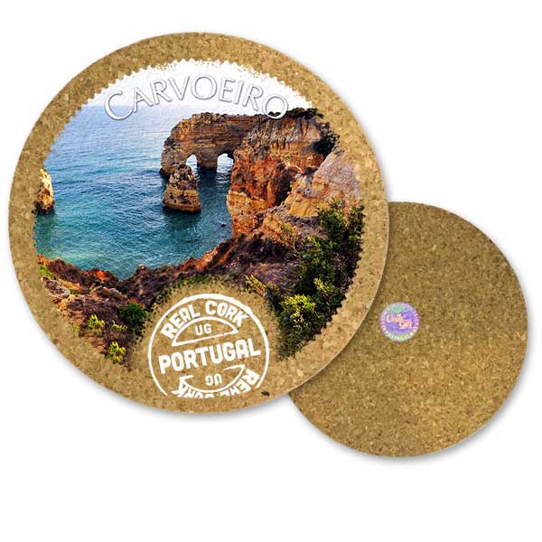 19cm cork round base