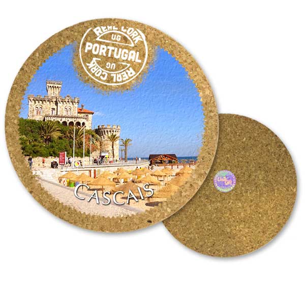 19cm cork round base