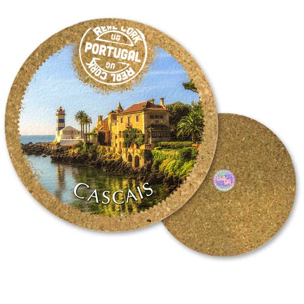 19cm cork round base