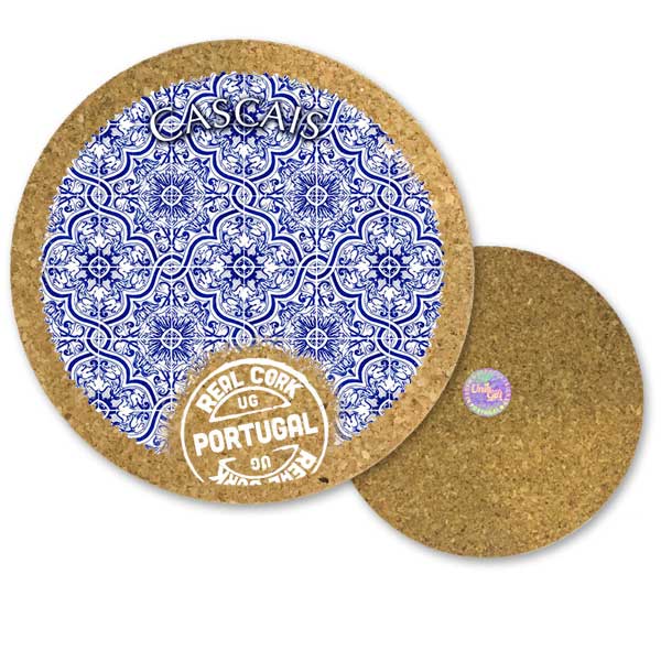 19cm cork round base